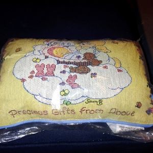 Vintage Precious Gifts from above baby pillow - New